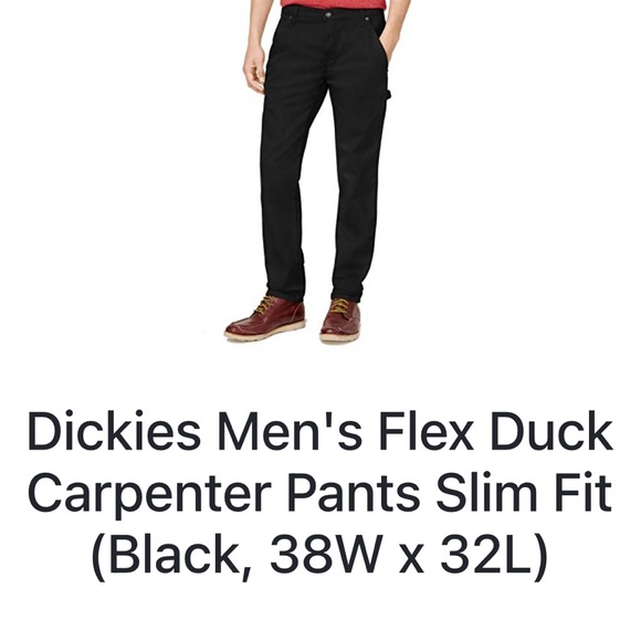 Dickies Pants New Dickies Mens Flex Duck Carpenter Pants Slim Fit